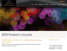 Tablet Screenshot of co-awards.org